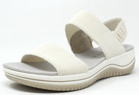 Double Elasticated Strap Sandal