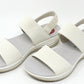 Double Elasticated Strap Sandal