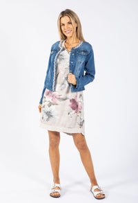 Floral T-Shirt Style Dress