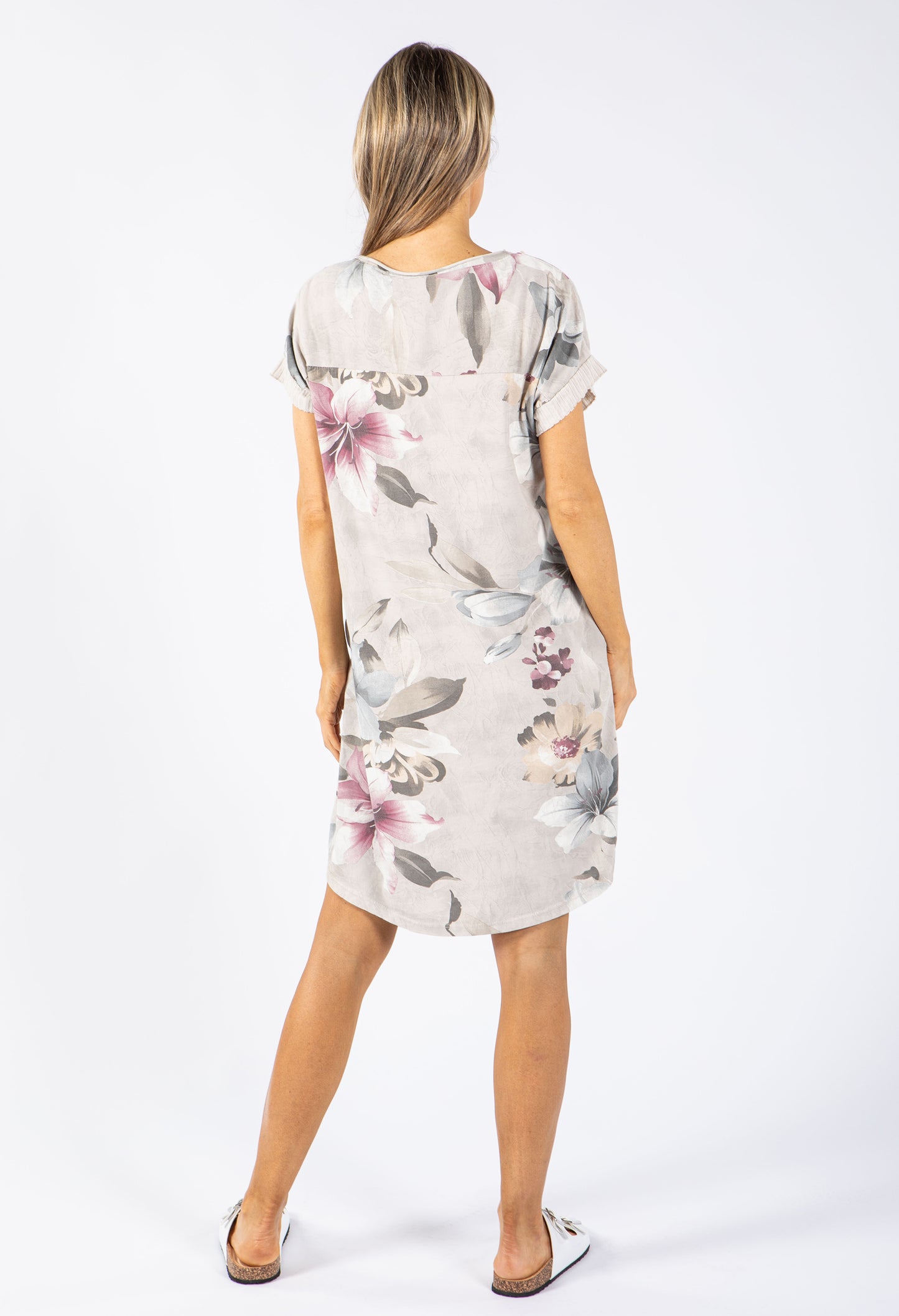 Floral T-Shirt Style Dress