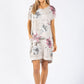 Floral T-Shirt Style Dress