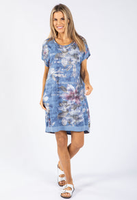 Floral T-Shirt Style Dress