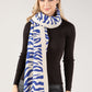 Zebra Print Scarf