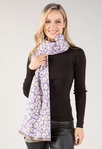 Leopard Print Soft Scarf