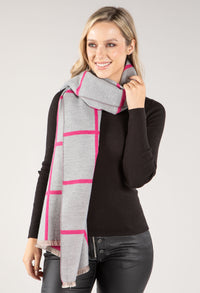 Contrast Check Scarf