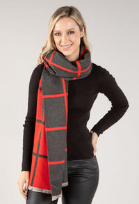 Contrast Check Scarf