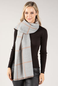 Contrast Check Scarf