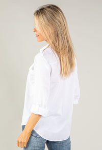 Light Stripe Relaxed Fit Shirt