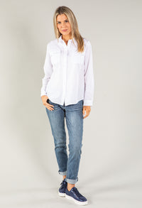 Light Stripe Relaxed Fit Shirt