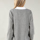 Two in One Super Soft V Neck Pullover