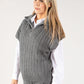 Cable Knit Sweater Vest