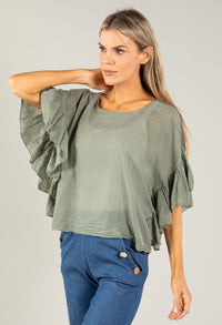 Tiered Sleeve Top