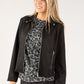 Suedette Biker Jacket