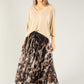 Leopard Tulle Skirt