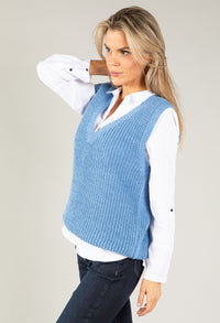 Soft V Neck Sweater Vest