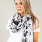 Cow Print Scarf