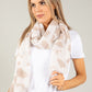 Cow Print Scarf