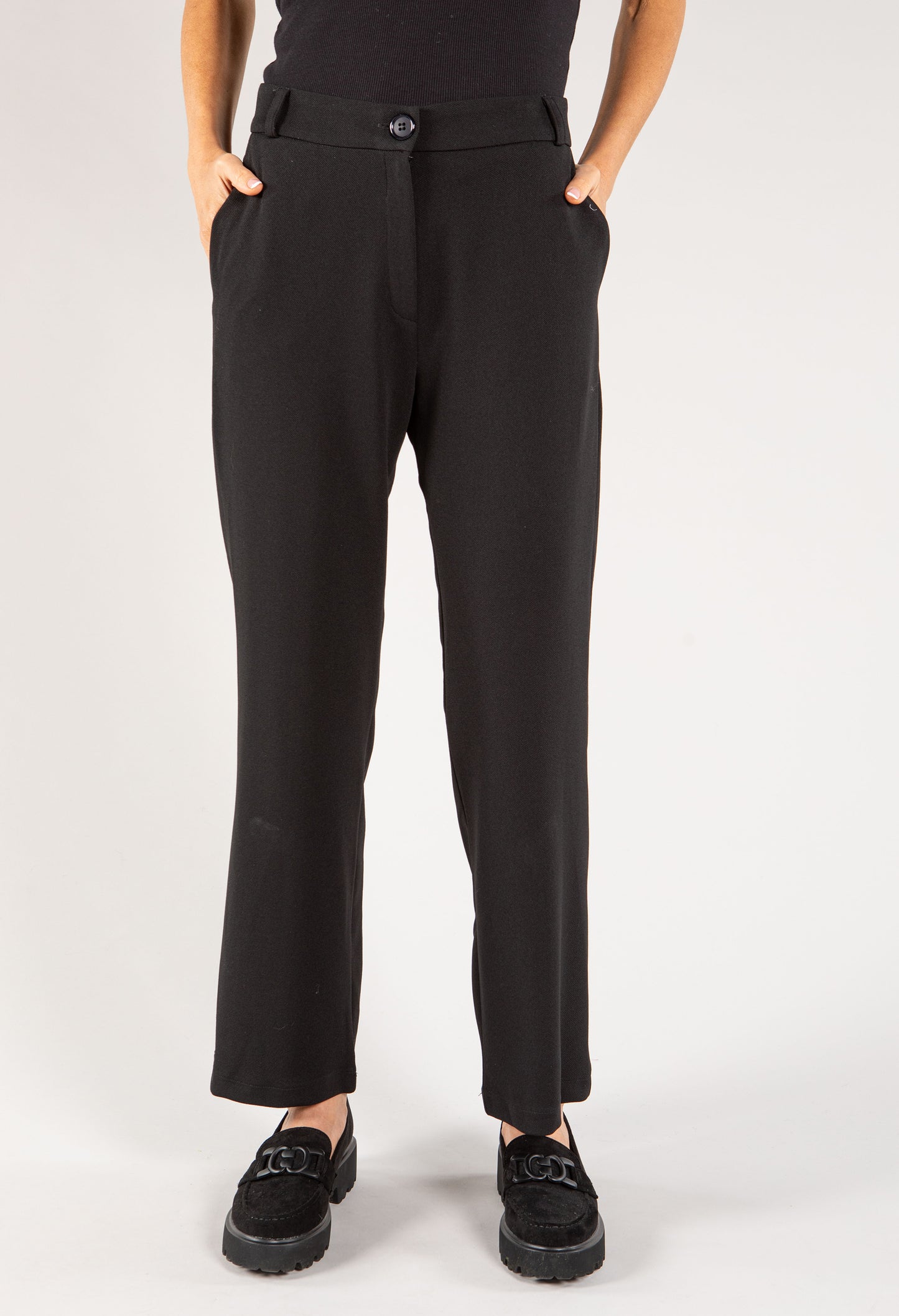 Wide Leg City Trouser