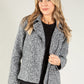 Boiled Wool Biker Jacket