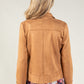 Suedette Biker Jacket