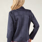 Suedette Biker Jacket