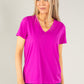 GO DRI SERENE V-Neck Tee