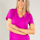 GO DRI SERENE V-Neck Tee