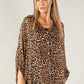 Leopard Print Silk Shirt