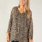 Leopard Print Silk Shirt