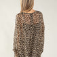 Leopard Print Silk Shirt