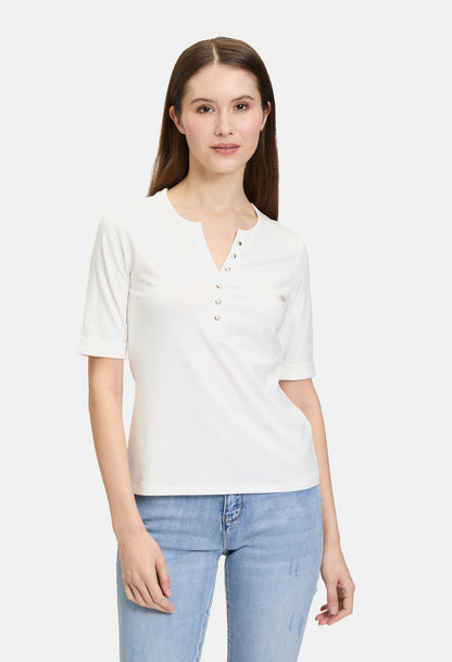 Betty Barclay Basic Button T-Shirt