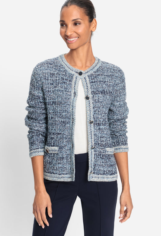 Tweed Buttoned Jacket