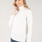 Textured High Neckline Top