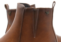 Leather Wedge Boot