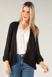 Chunky Knit Cardigan with Pockets