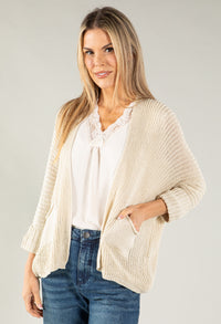 Chunky Knit Cardigan with Pockets