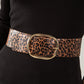 Leopard Print Waist Belt