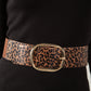 Leopard Print Waist Belt