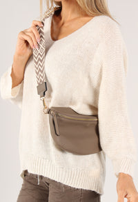 Aztec Strap Cross Body Bag