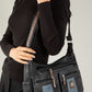 Cross Body Faux Leather Satchel Bag