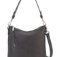 Multi Strap Faux Leather Shoulder Bag