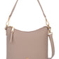 Multi Strap Faux Leather Shoulder Bag