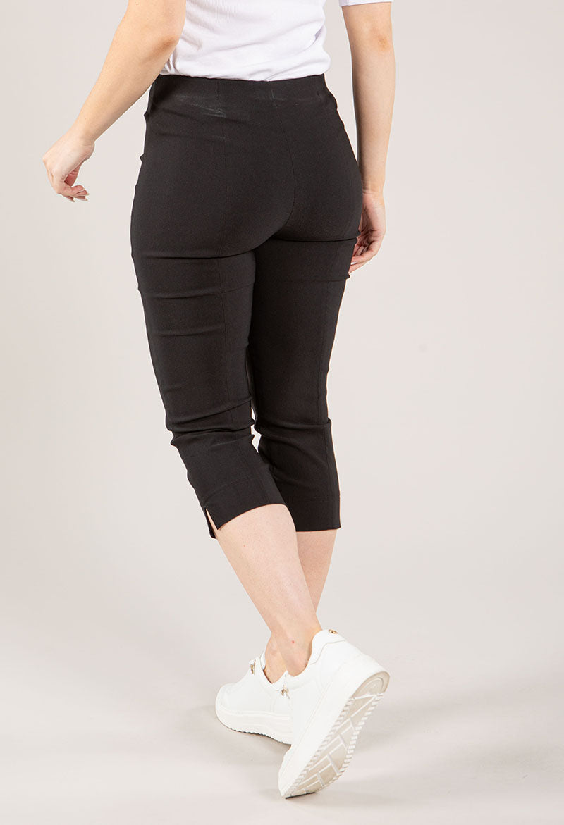 Diamante Detail Pull On Capris