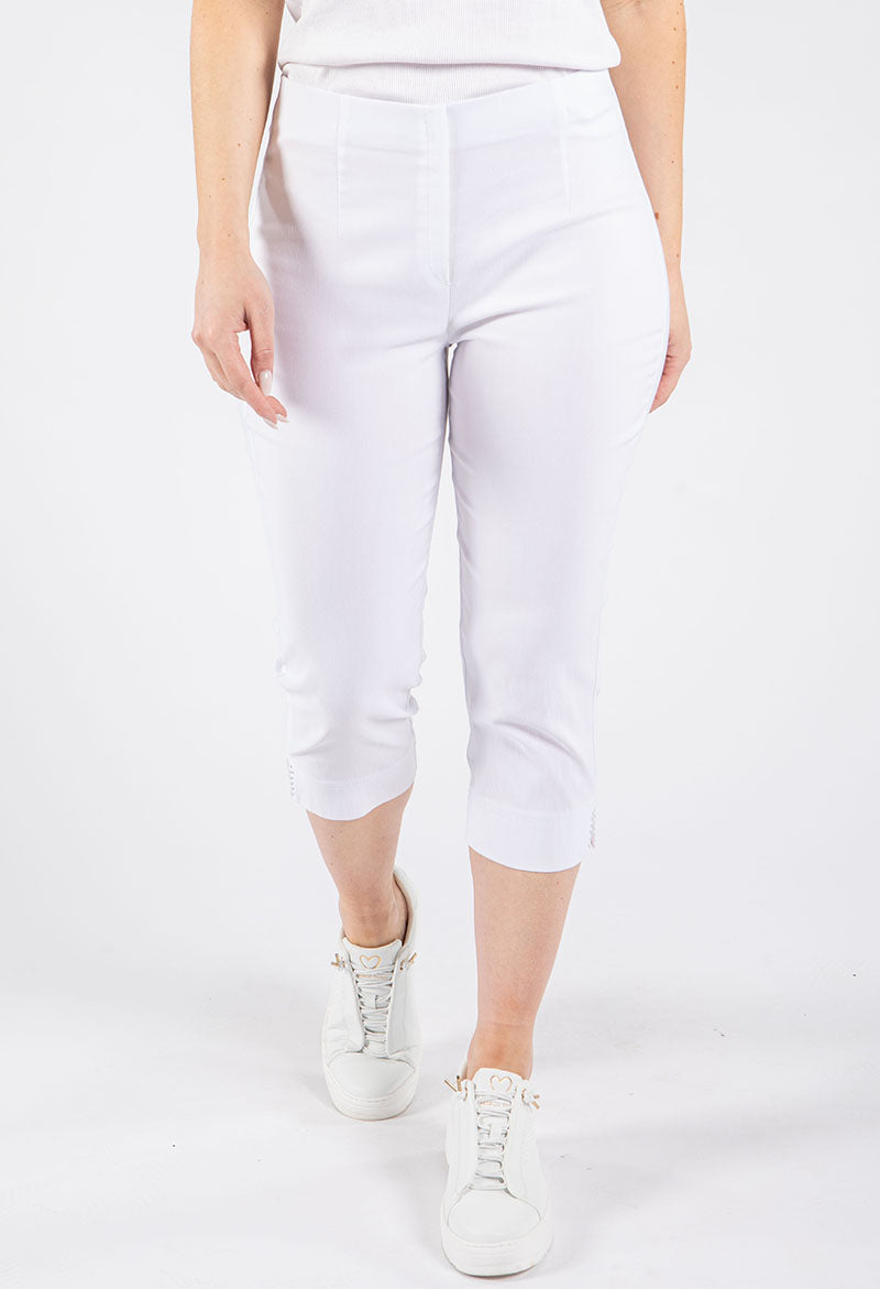 Diamante Detail Pull On Capris