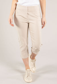 Diamante Detail Pull On Capris