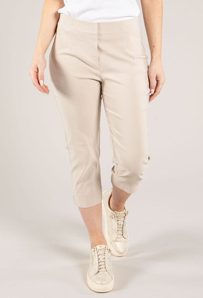 Diamante Detail Pull On Capris