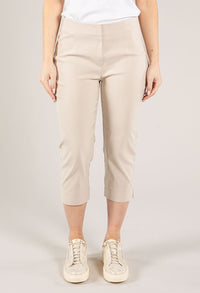 Diamante Detail Pull On Capris