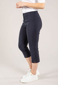 Diamante Detail Pull On Capris