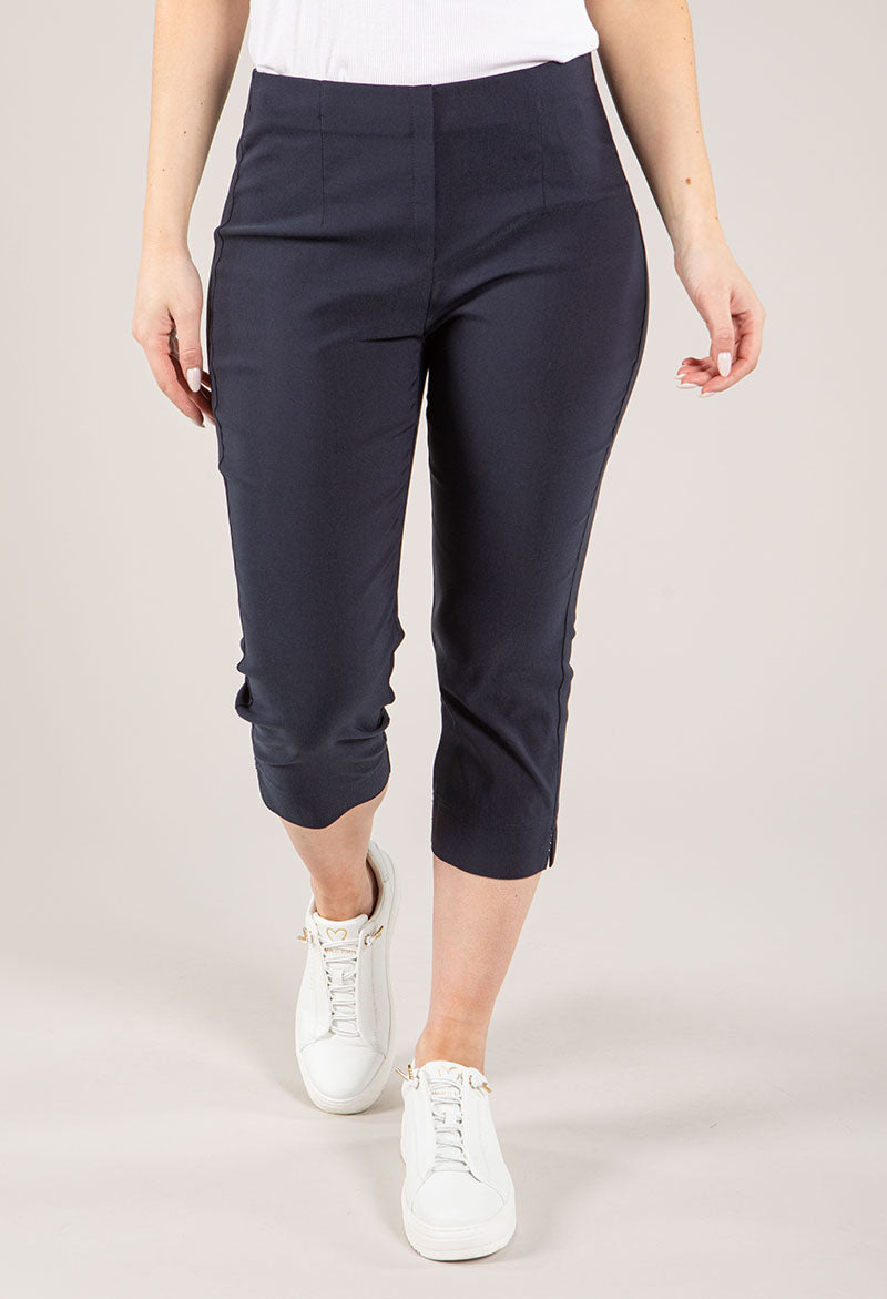 Diamante Detail Pull On Capris