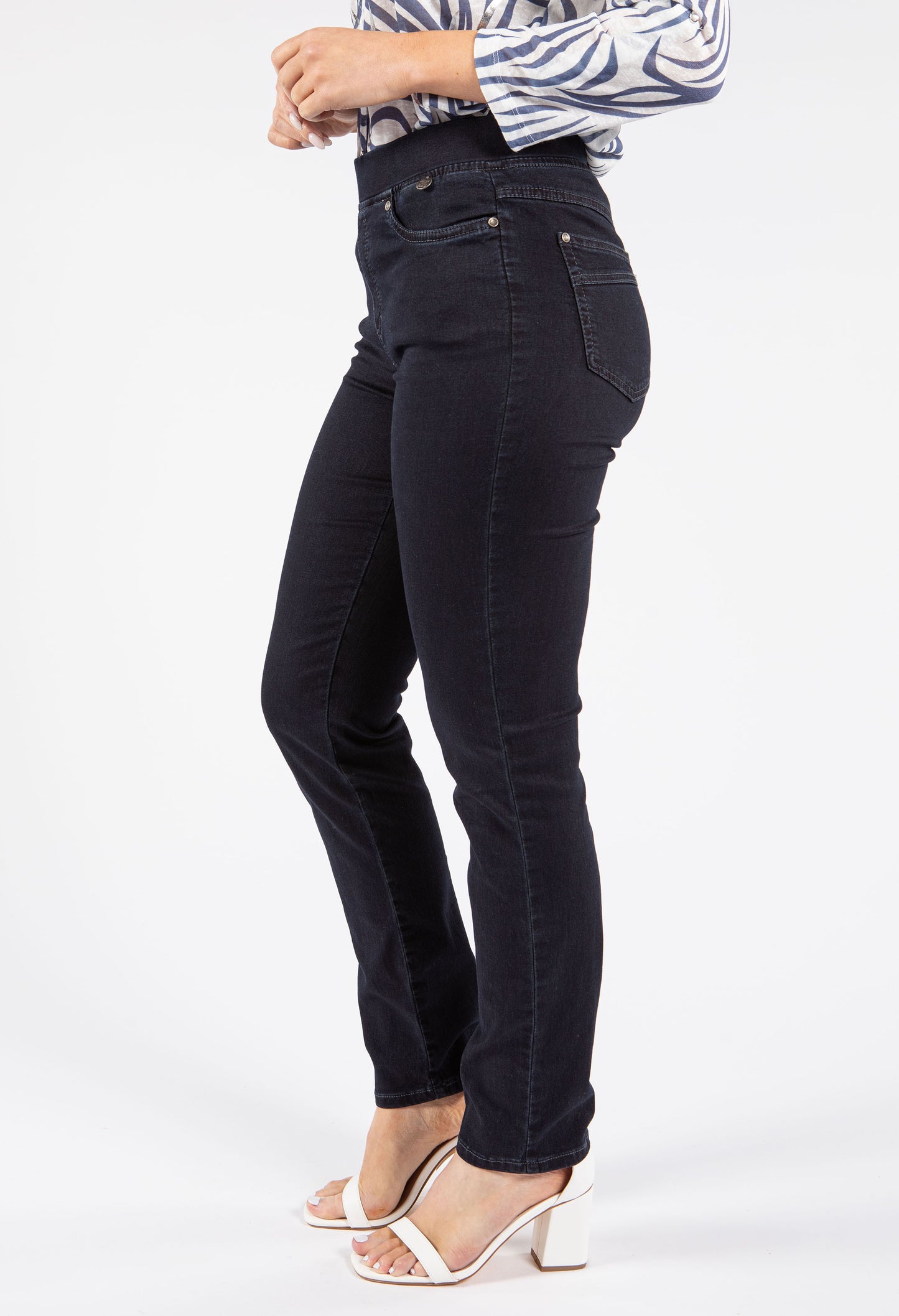 Pull On Slim Fit Jeans